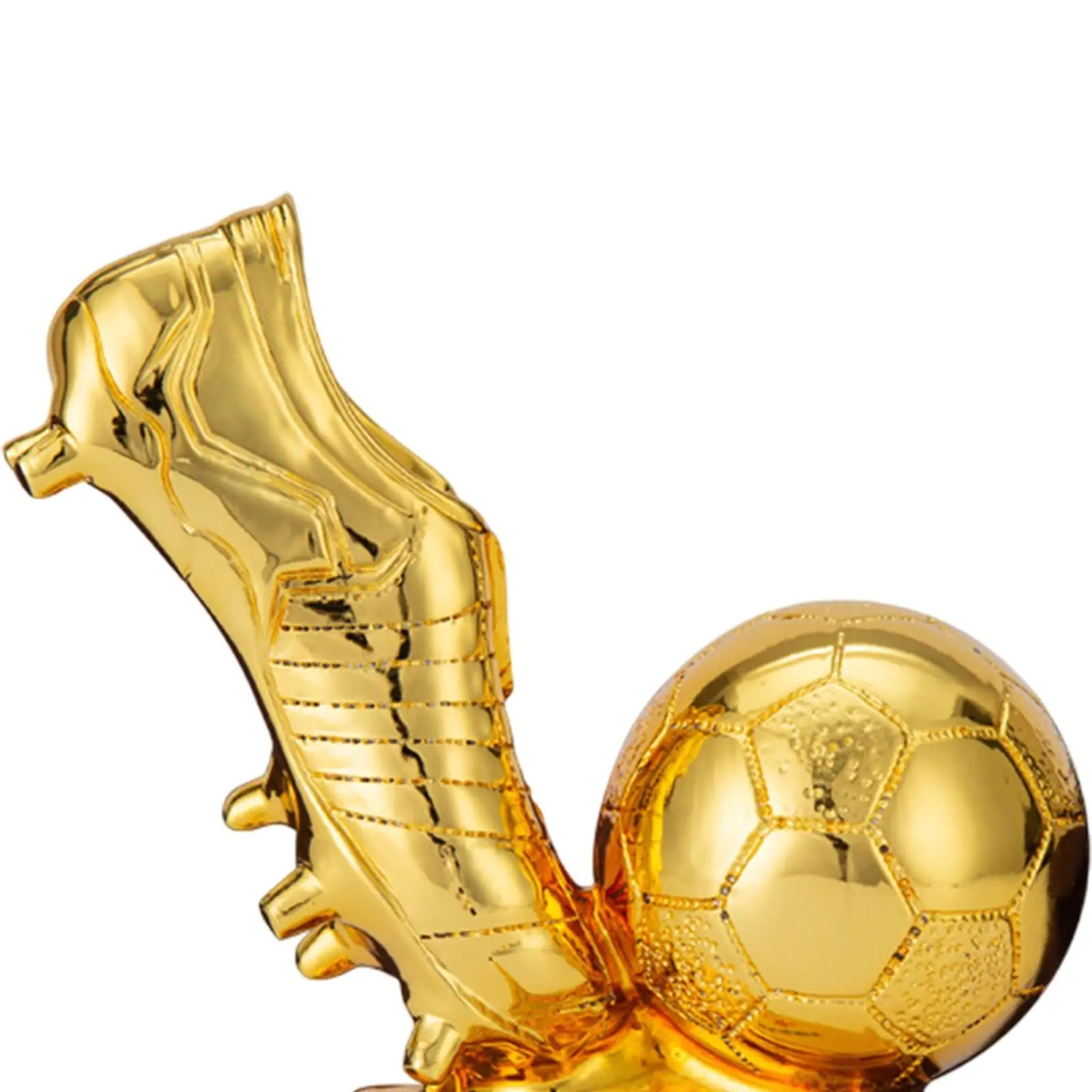 Soccer Player Trophy Boot Resin Football Award Cup Craft for Game Winner Prize Desktop Ornament Collector Gift Decor