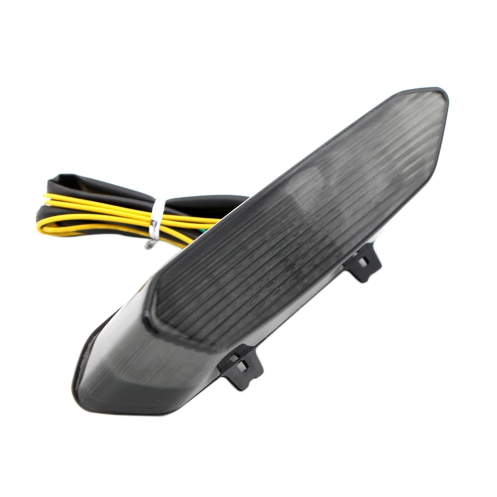 

Motorcycle LED Brake Light Rear Tail Light Lamp for Yamaha YZF R1 YZF-R1 2002 2003 Turn Signal Flasher Lamp Black