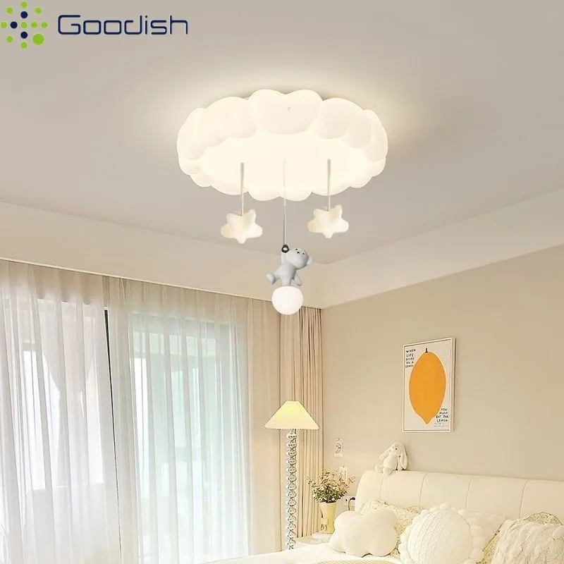 Modern Minimalist French Cloud Bubble Ball LED Home Ceiling Lights Art Creative Lamps for Chidren's Room Decoration Chandeliers