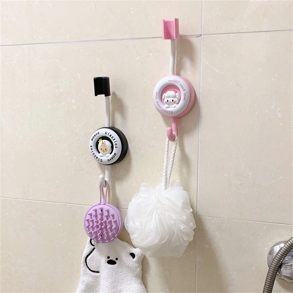 Strong Load-bearing Sticky Hook Does Not Hurt The Wall Take It At Hand Shower Bracket Paste Without Trace Green Adhesive Hook