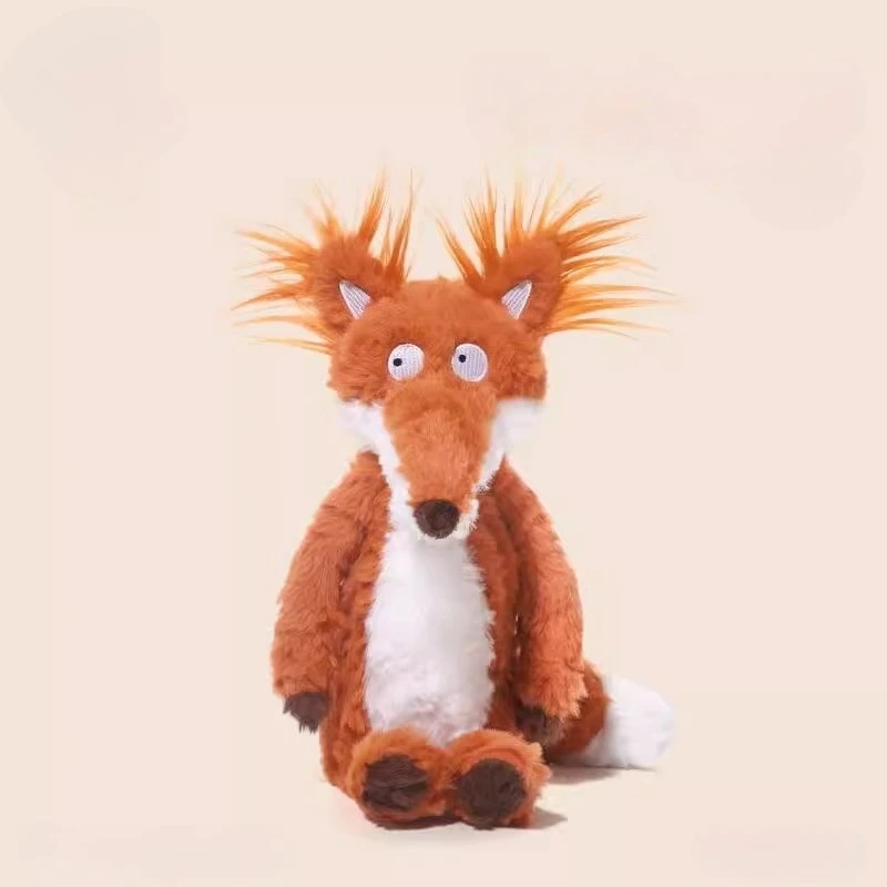 Ugly Cute Fox Plush Toy  Whimsical Abstract Stuffed Animal, Ugly Cute Doll for Girls, Unique Birthday Gift & Quirky Decor
