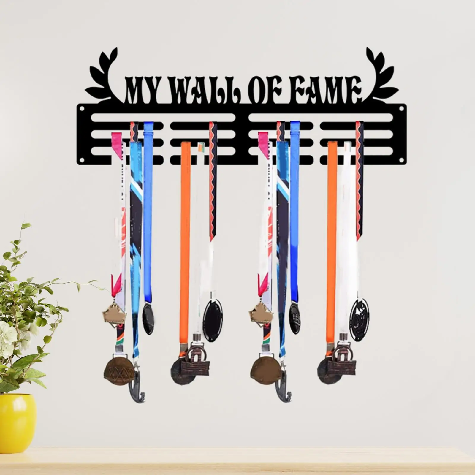 Medal Hanger Wall Mounted Medal Holder Running Medal Hanger for Sports Race Runner Gymnastics Plaques Sports Award Sports Medals