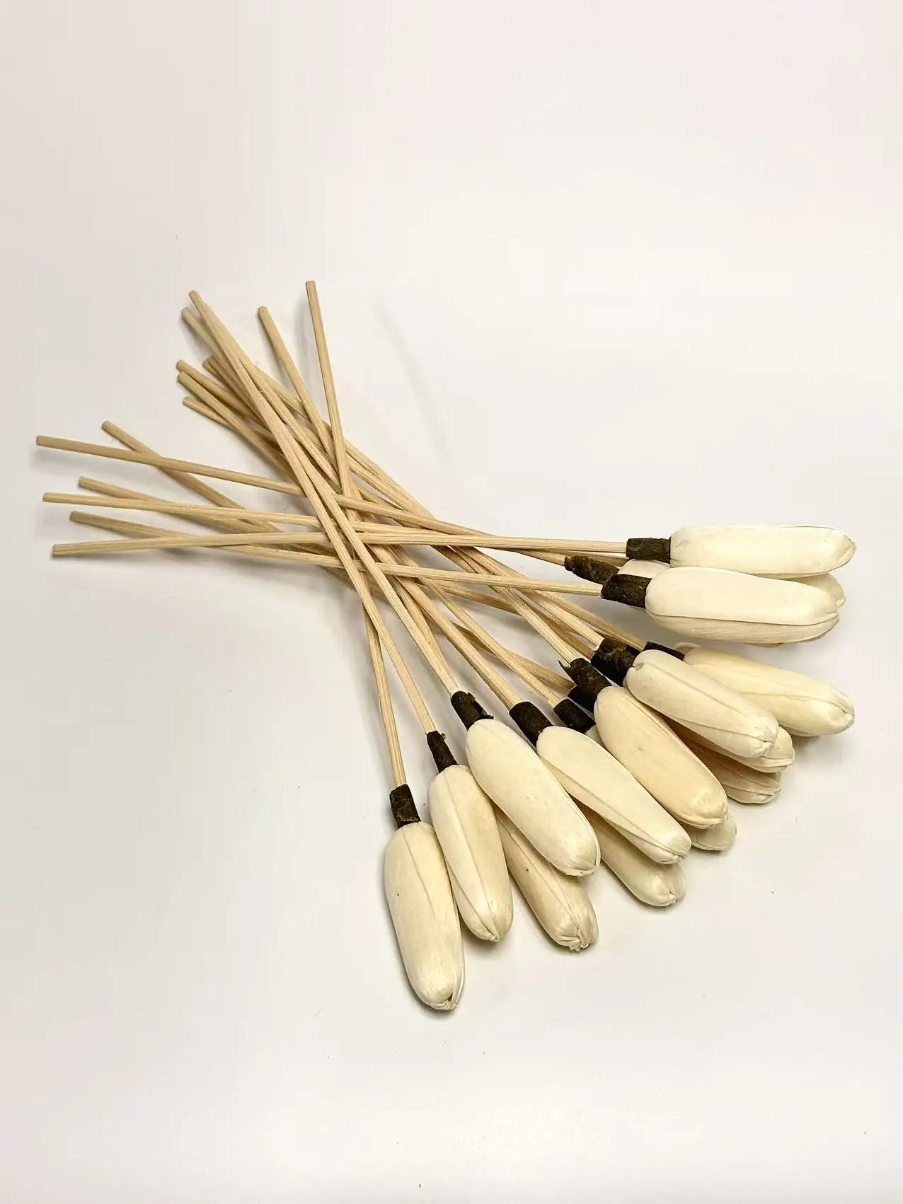 50PCS Aromatherapy Sola Flower,Plant Hand-dried Flower Simulation Flower Crafts Essential Oil Diffusing Accessories
