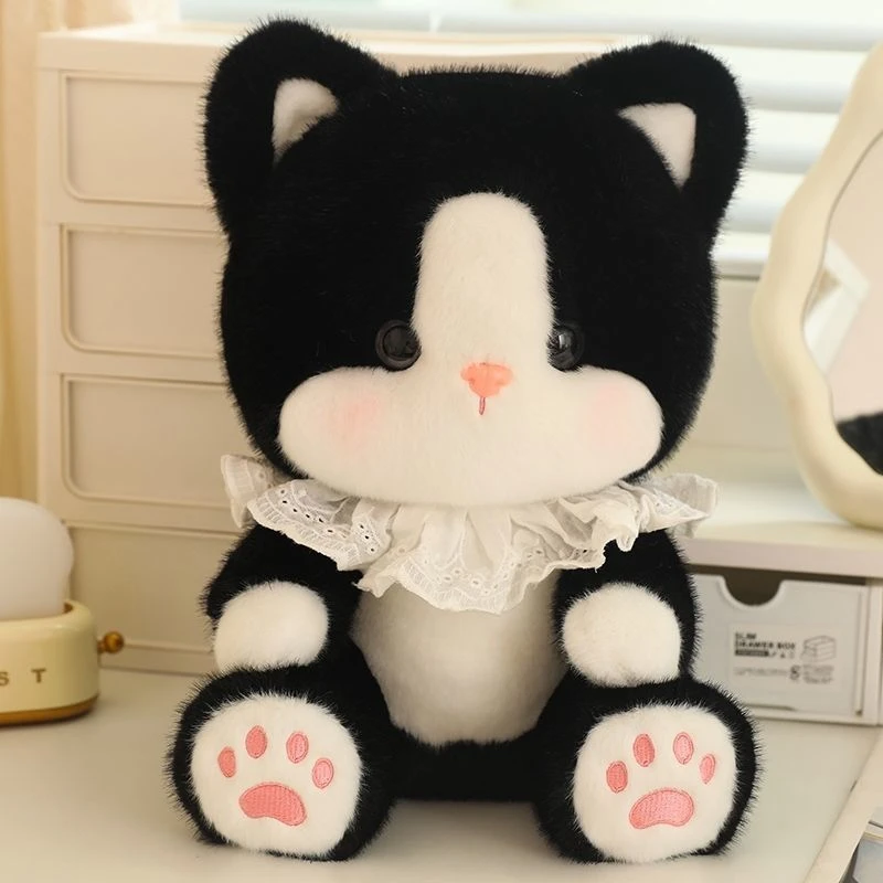 30 cm carino sciarpa gatto peluche Kawaii accompagnare e comfort i bambini a dormire leniscono bambole animali regalano il compleanno dei bambini