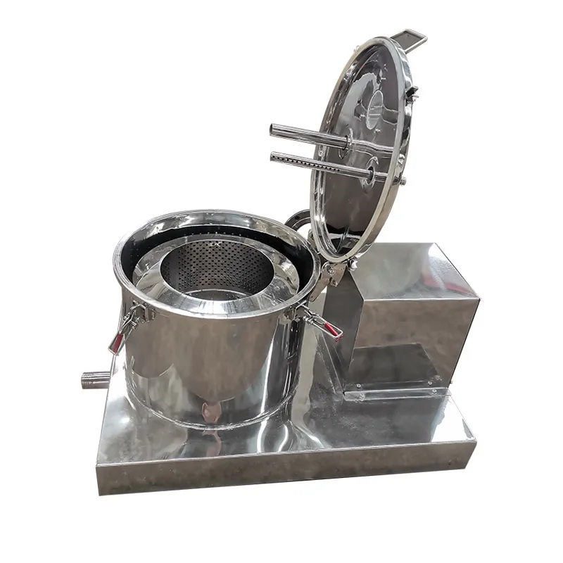 Hot sale Basket Centrifuge Bag Lifting Manufacturer Plate Manual Discharge Dewatering Machine