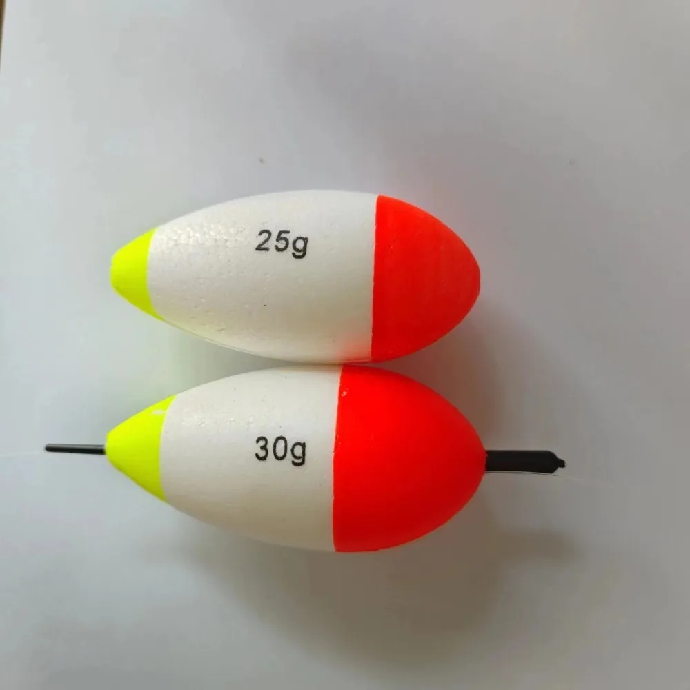 High Hardness Large Belly Type Fishing Tackle Buoyancy 1g-60g Hard Foam Floats Stick Fishing Bobber Floating Buoy Fishing Float