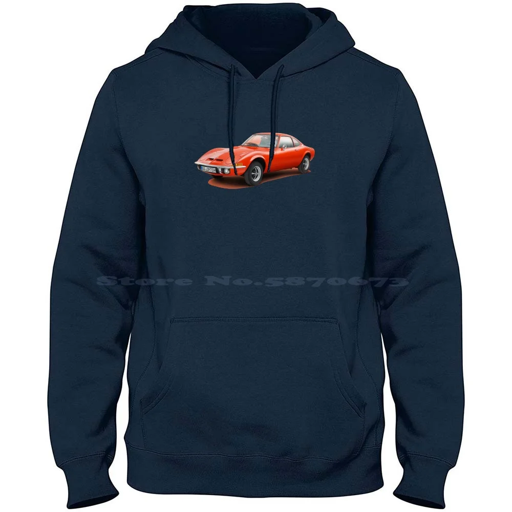 Opel Gt Classic T-Shirt.png 100% Cotton Hoodie Opel Gt Png