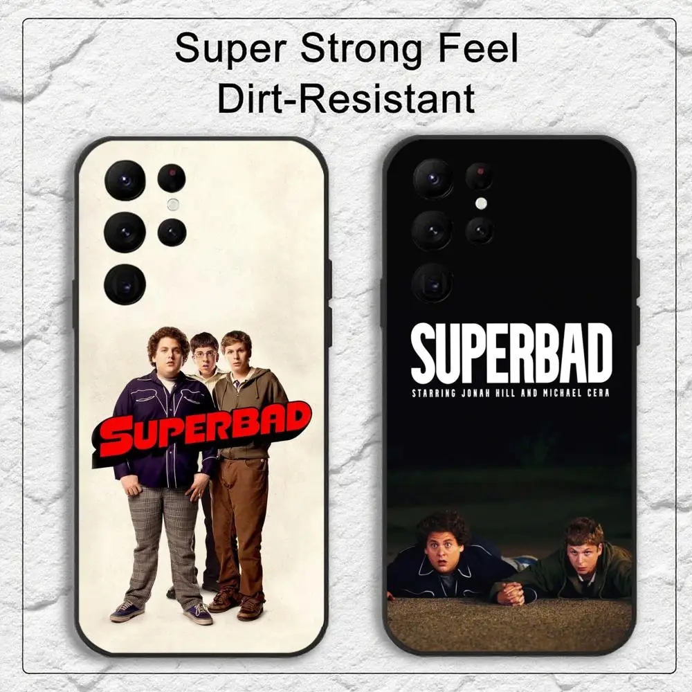 M-Mclovin M-Movie Superbad Phone Case for Samsung S series s20 s21 s22 s23 s24 s25 FE Plus Ultra TPU Soft to Skin-friendly case