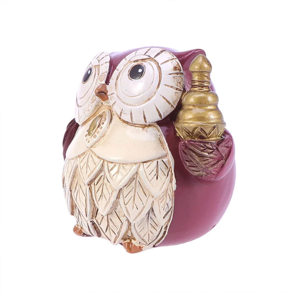 

Owl Ornament Owl Ornaments Couple Ornaments Living Room Decor Desktop Ornaments