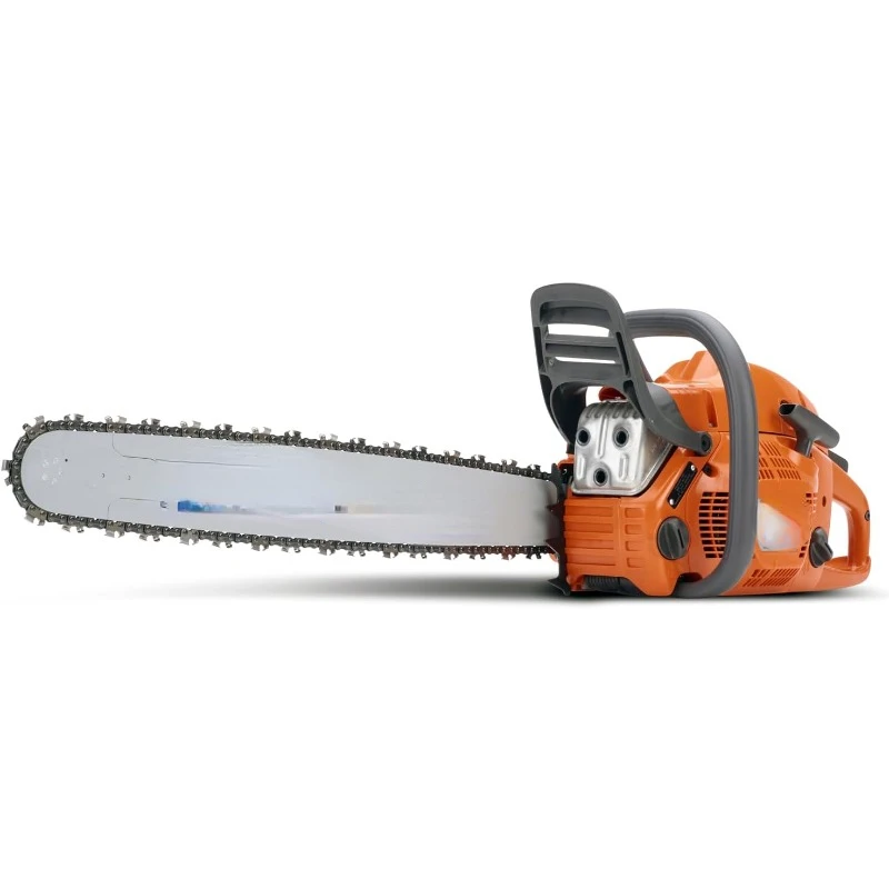 

460 Rancher Gas Powered Chainsaw, 60.3-cc 3.6-HP, 2-Cycle X-Torq Engine, 24 Inch Chainsaw with Automatic Adjustable Oil Pump