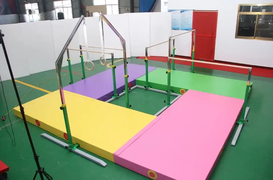 2019 hot sale outdoor or indoor playground gymnastics uneven bars factory parallel bars for competition training horizontal bars