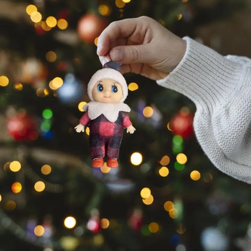 دمية خرافية صغيرة دمية محاكاة الطفل ألعاب شعبية 2023 أذرع متحركة أرجل بنات قزم دمية الحلي دمى عيد الميلاد