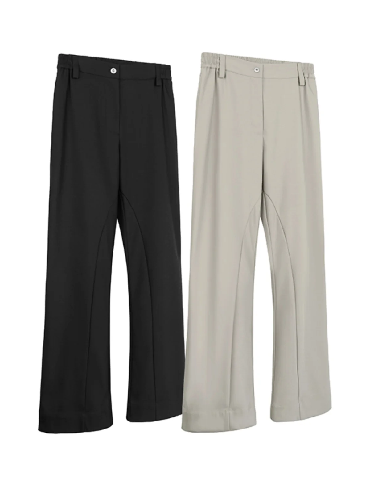 

Универсальные брюки свободного кроя с прямыми штанинами для мужчин и женщин, повседневные брюки в молодежном корейском стиле, длинные брюки для осеннего сезона