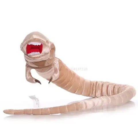 Ny Alien Xenomorph Plyschleksak Tecknad Mjuk 50cm Facehugger Gosedjursdocka 115cm Chestburster Plysch Halloween Gåva Dekor Gåva 6 best sales utomjordisk plysch - №2