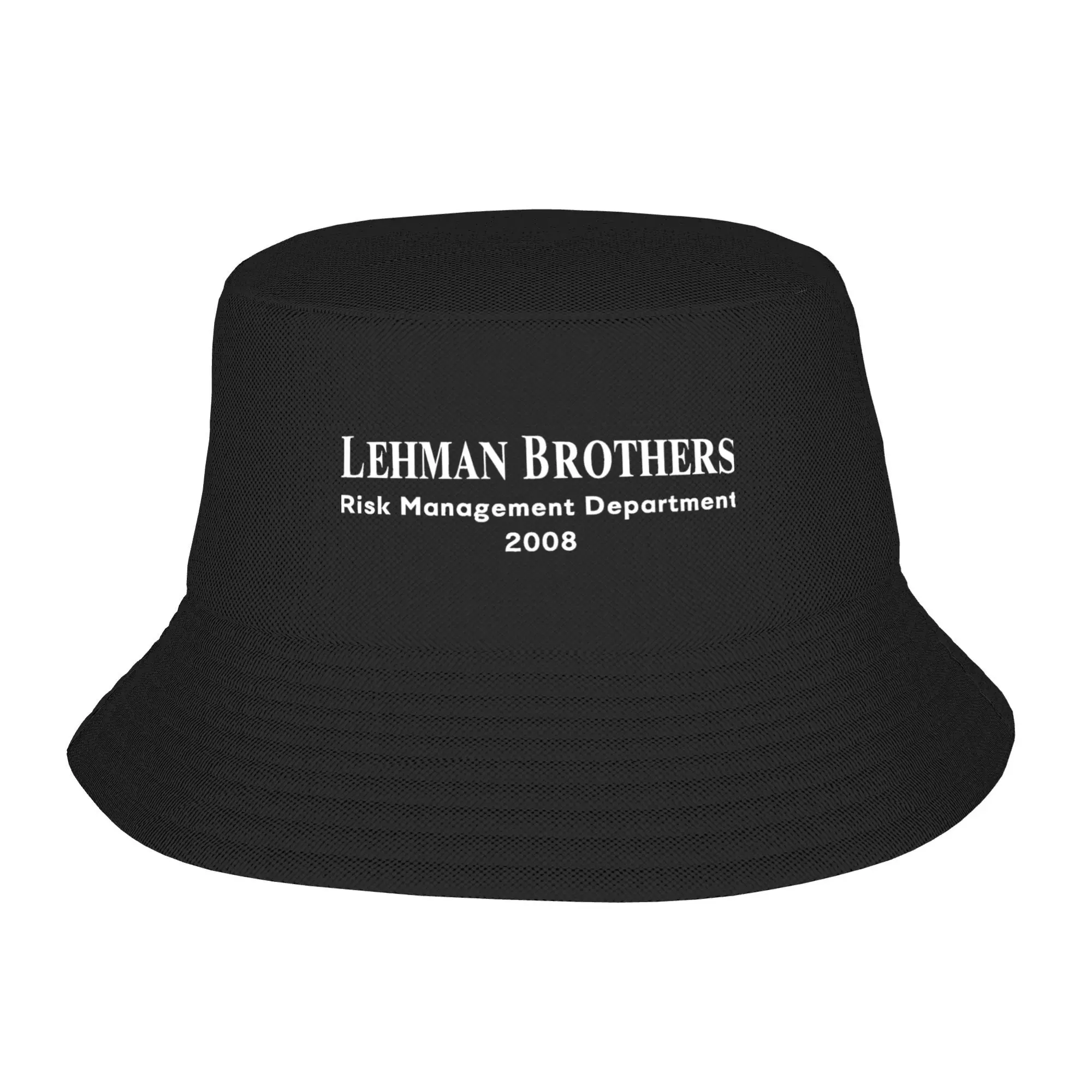 Lehman Brothers Risk Management Department 2008 Bucket Hat Summer  Fashion Fisherman Hats For Men Women Sun Hats