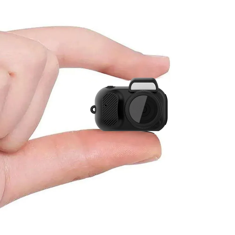 Monoreflexes Shaped Mini Camera CMOS Indoor Home Outdoor 1080p Portable Vintage Very Very Small Mini Camera Video Recorder