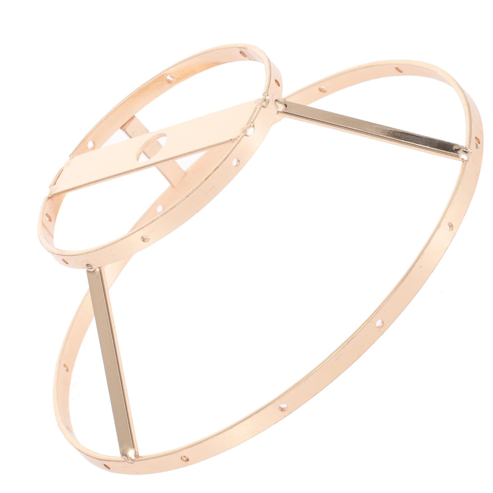 

Lampshade Frame Metal Diy Lamp Shade Rack Sturdy For Table Lamp Ceiling Light Shell Chandelier Holder Bracket Light
