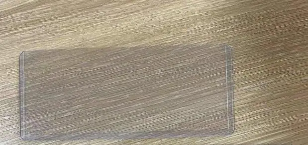 

20Pcs Transparent PVC Bill Holder Clear Currency Sleeves for Cash Photos Receipts Home Offices Travel Outdoor Use