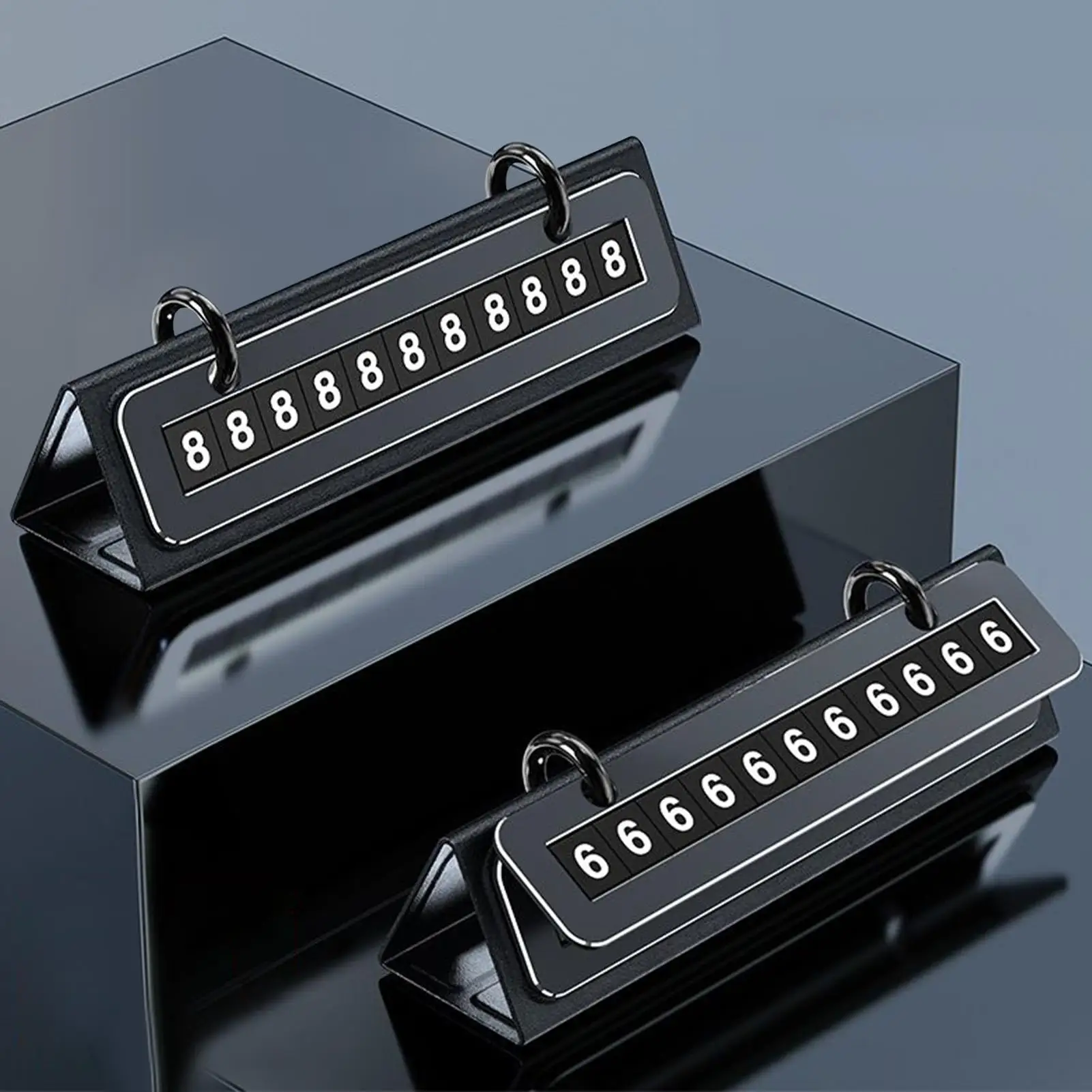 

Temporary Parking Number Plate, Automotive Privacy Contact Card, Sedan Truck Caravan Mall Garage Lawn Roadside Vehicle Supplies
