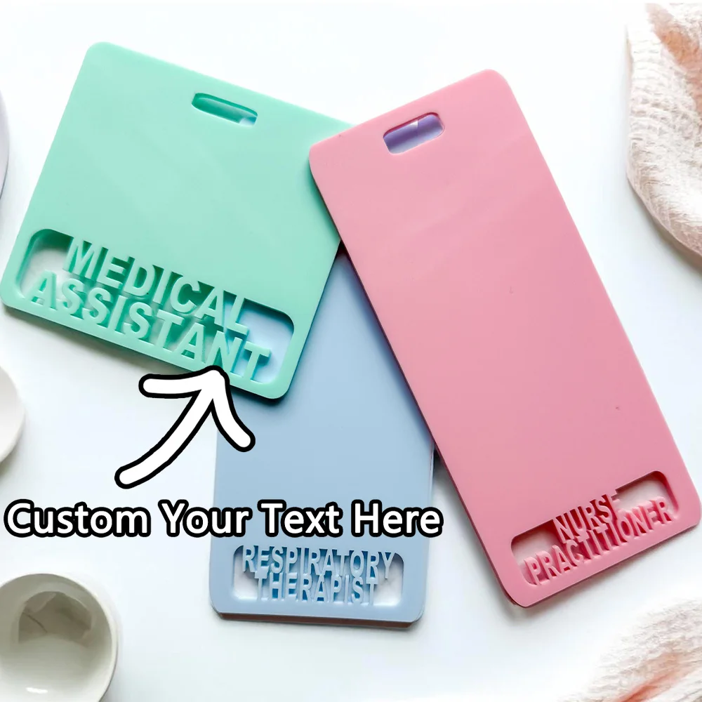 Customized nameplates are suitable for daily use and can be given to family and friends