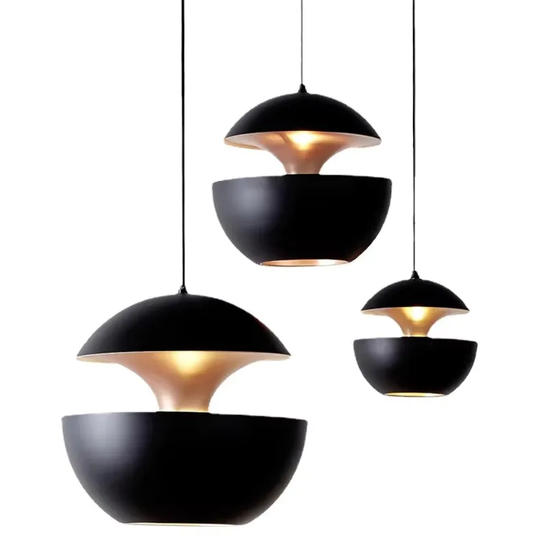 

Nordic LED-kroonluchters Chandeliers Post Modern Here Come Sun Pendant Lamp Dining Room Kitchen Restaurant Glans Suspension