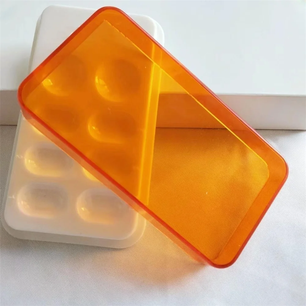 Dental Resin Teeth Shading Light Storage Box Color Toning Box Mixing Plate Adhesive Box for Avoiding Light Dentist Material