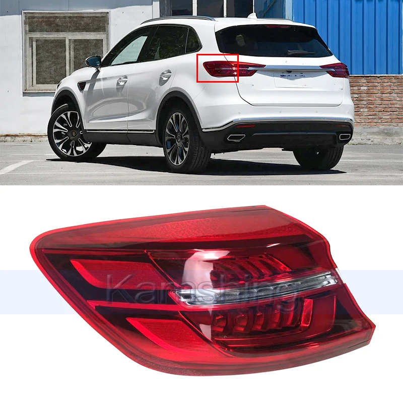 Kamshing Rear Taillight For Hongqi HS5 2019-2022 Outer Tail Light Taillamp Signal Light Rear Brake Light Stop Lamp