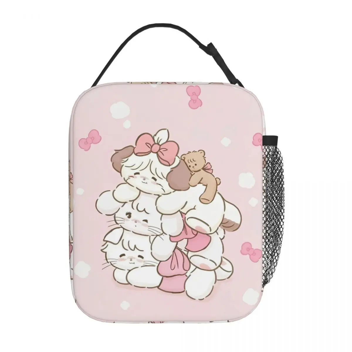 

Mikkos Cartoon Insulated Lunch Bag Thermal Bag Meal Container Large Tote Lunch Box Food Handbags Work Outdoor