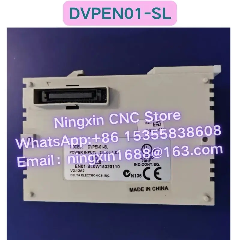Second-hand DVPEN01-SL PLC module Functional test OK Fast delivery