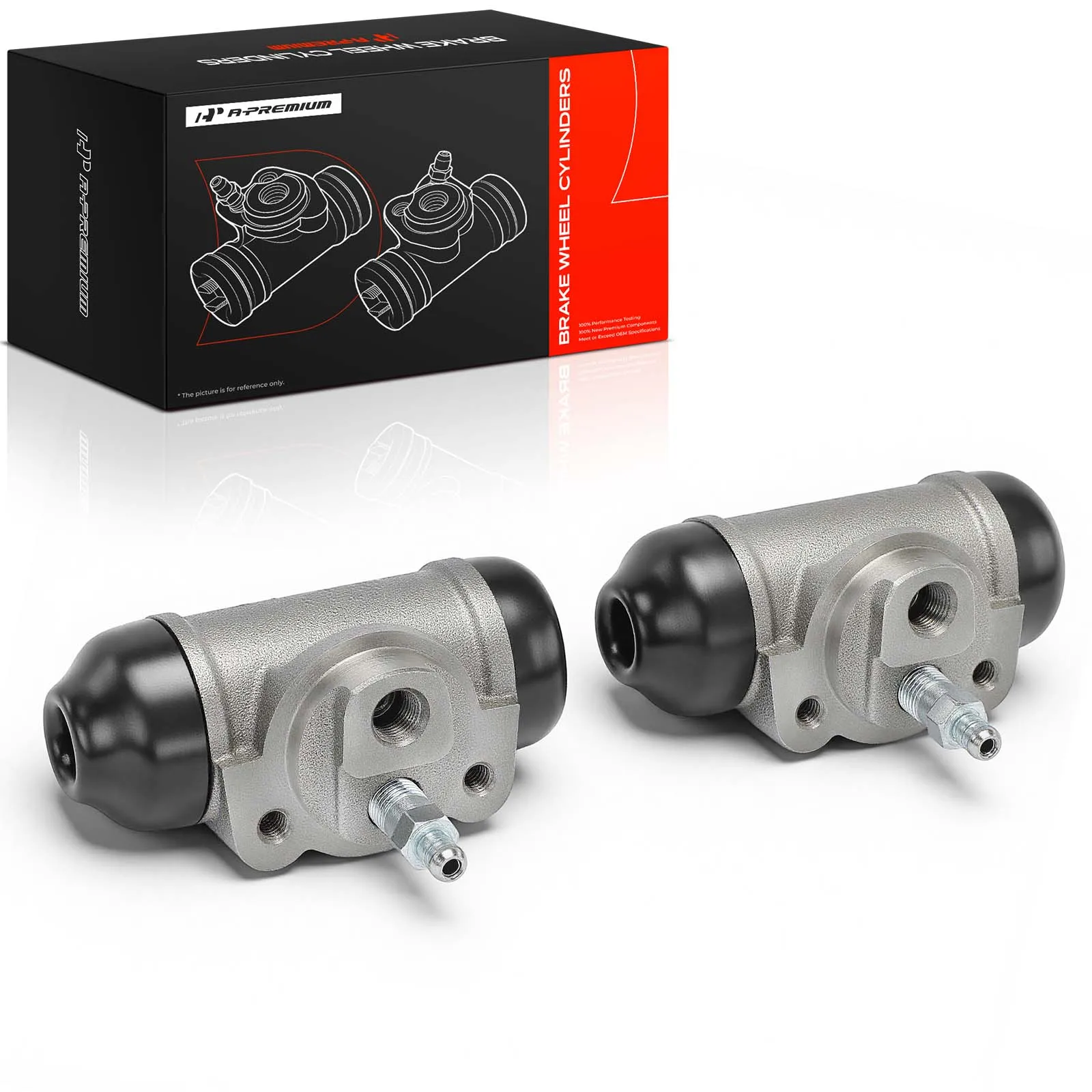 A-Premium 2Pcs Rear Side Drum Brake Wheel Cylinders for Toyota Pickup 1979-1995 Previa 1991-1997