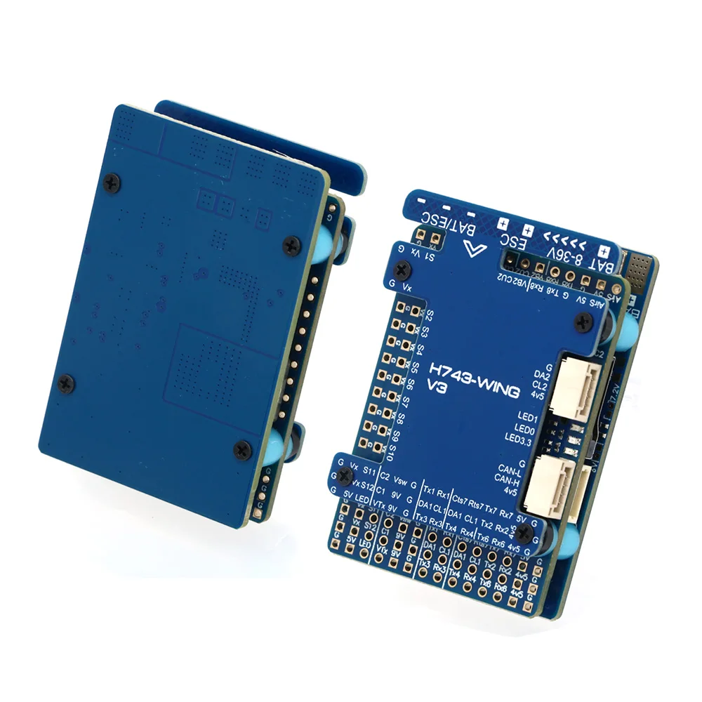 คอนโทรลเลอร์การบิน H743 WING V3 FC DPS310 ICM42688 ArduPilot INAV, คอนโทรลเลอร์การบิน H743 SLIM V3 FC STM32H743VIT6 5V 2A 2-8S F7