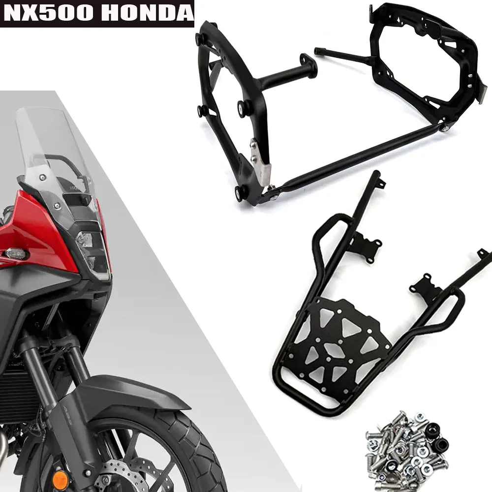 Dedicated Rear Tail Rack And Side Box Mounting Bracket For NX500 (HONDA 500NX)