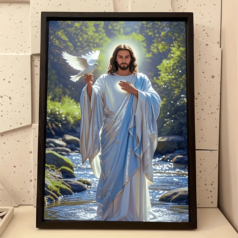 quebra-cabeca-500-1000-1200-2000-pecas-jesus-com-pomba-branca-em-sua-mao-decoracao-religiosa-arte-sagrada-familia