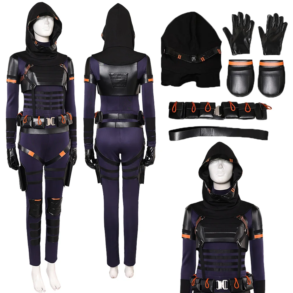 

Fantasia Task Master Cosplay Battle Suits Movie Bolts of Thunder Disfraz Costume Women Fantasy Halloween Carnival Party Outfits