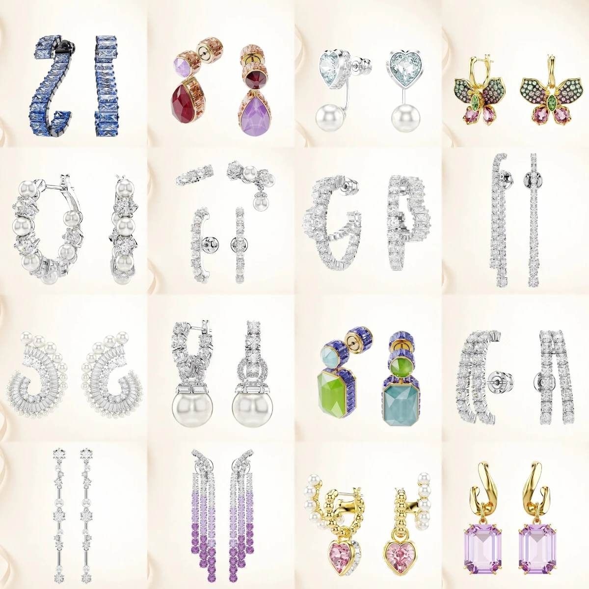 2026 New Arrival:Masterful Craftsmanship Crystal Set Ladies Party-Ready Timeless Classic Graceful Chic