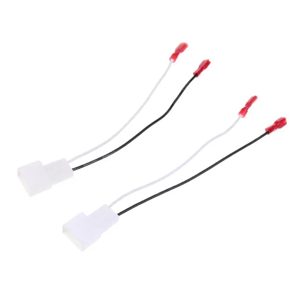 2x Car Radio Audio Stereo SPEAKER Wire Harness Adapter for 1987-2013 for