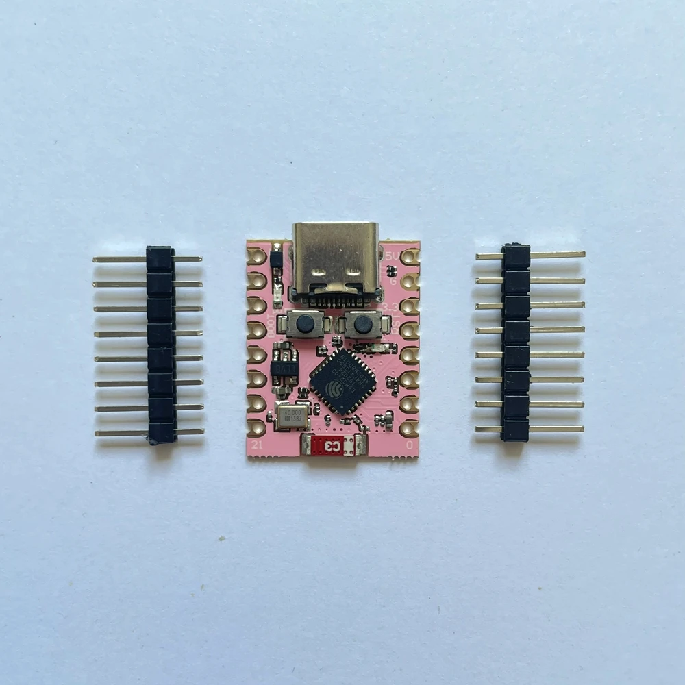 ESP32-C3 SuperMini Black Pink Development Board ESP32 C3  Super Mini WiFi Bluetooth For Arduino