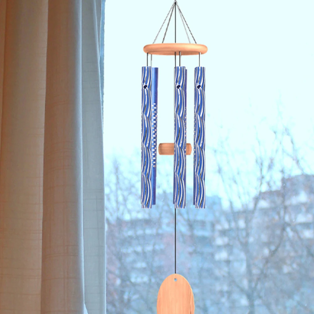 

40 Pcs Wind Chime Tubes Pre drilled DIY Hanging Parts Wind Chime Supplies Garden Yard Decor Metal Pipe Supplies