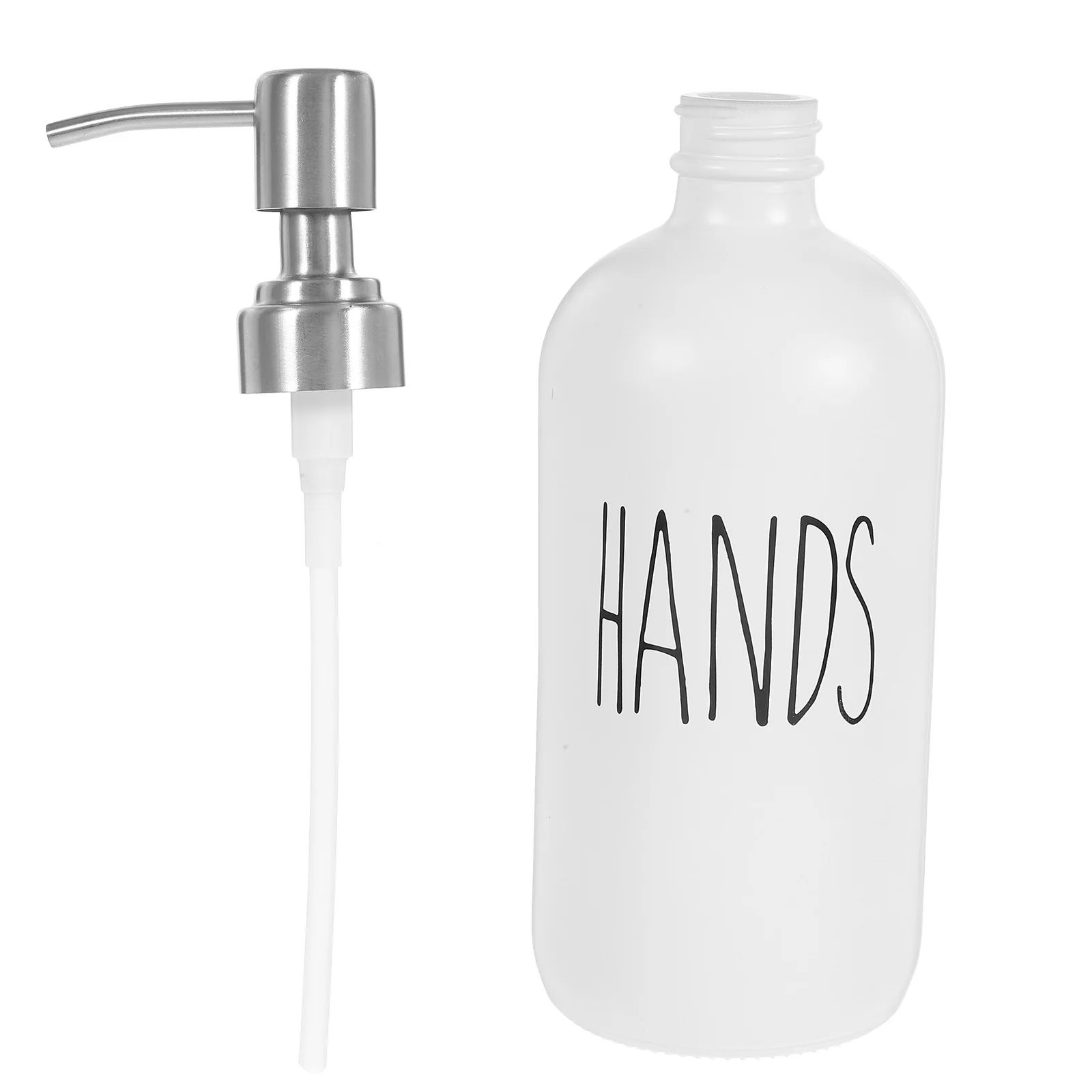 

Glass Soap Dispenser Refillable Pump Bottle for Bathroom Kitchen Hand Soap Shampoo Conditioner Leakproof Travel Lotion Container