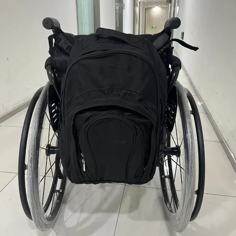 

Wheelchair bag backpack is suitable for all kinds of wheelchairs.