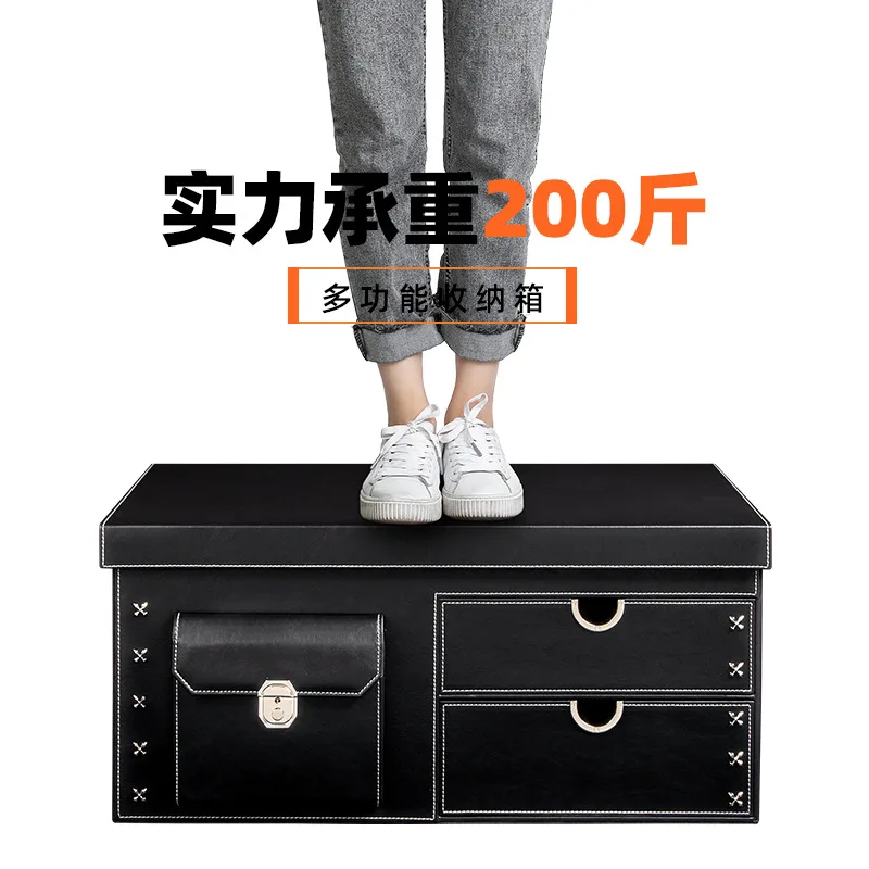 Auto Supplies Trunk Organizing Storage Box Car Storage  Tail Box Luggage Storage  Car SUV Universal