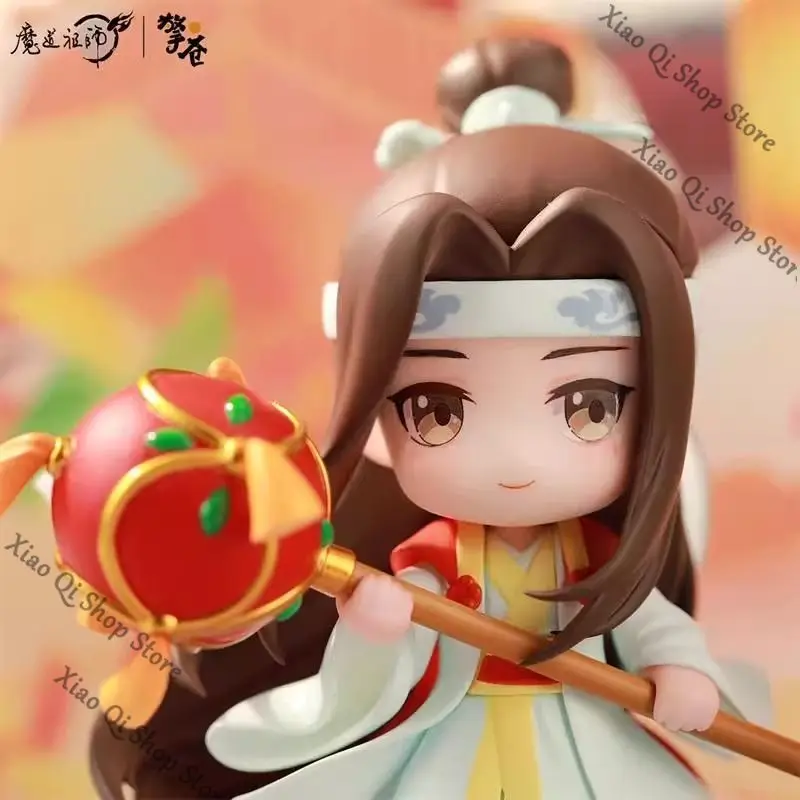 official Genuine Grandmaster of Demonic Cultivation WeiWuXian LanWangJi Q version handmade model  Anime ambitus desktop ornament