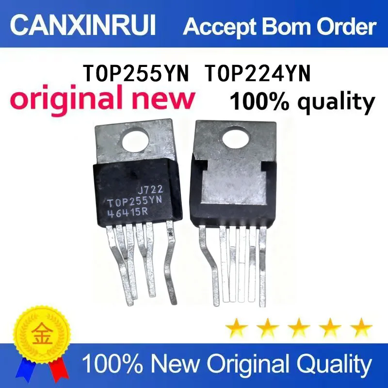 (5 Pieces)New stock TOP225YN TO-220 TOP255YN TOP224YN 224YN