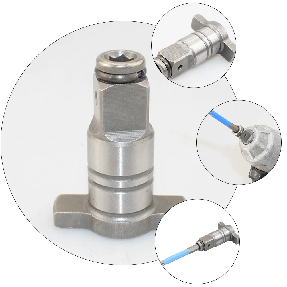 

1Pcs Electric Wrench Square Shaft Alloy Steel Brushless Power Tool Accessory Easy Install Replacement Telescopic Bit Conversion