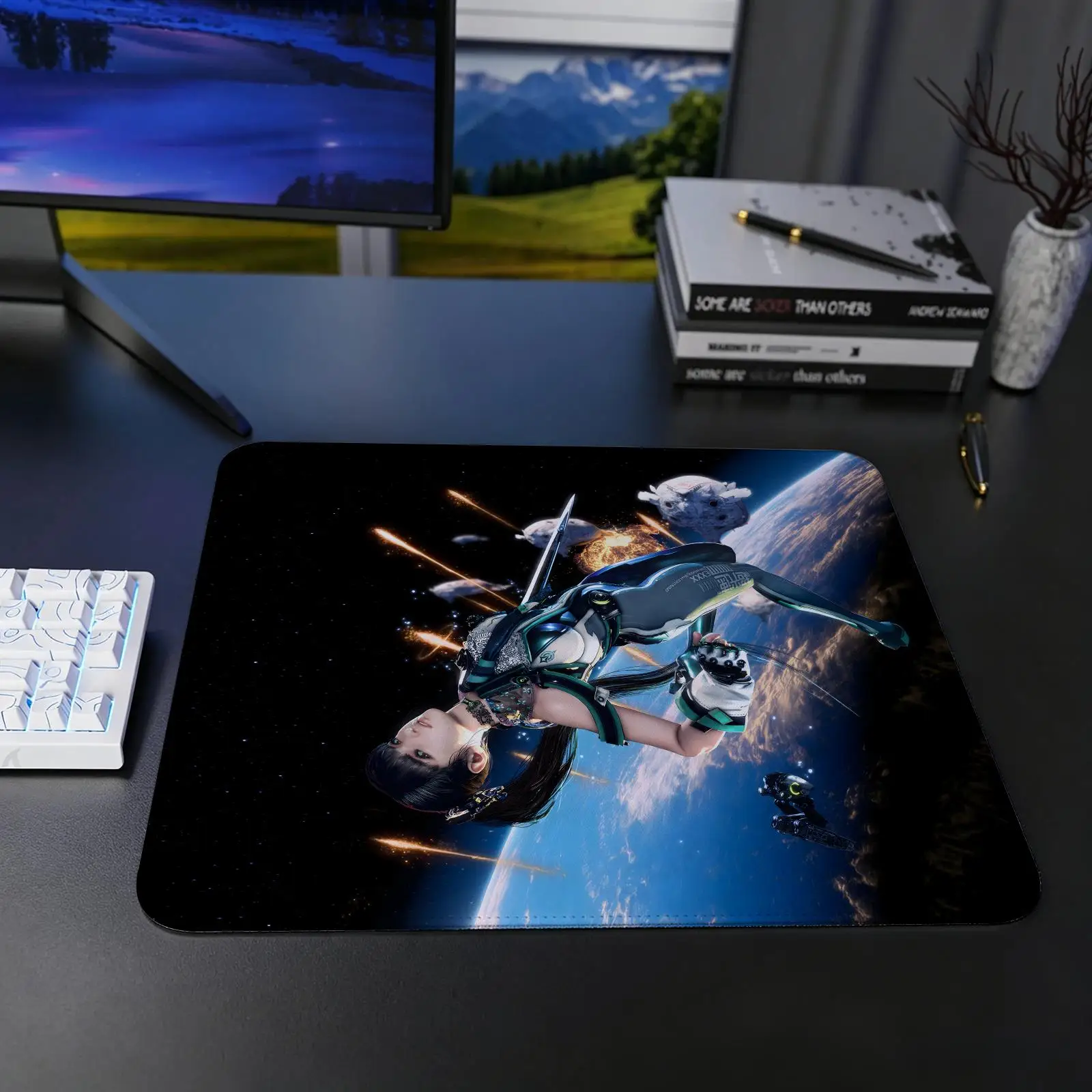 Stellar Blade Mouse Pad Regular gaming mouse pad S/M/L size Office mouse pad Laptop desk mat Stitched edge mouse pad