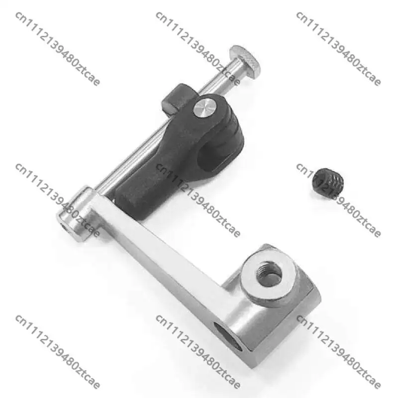 flying-wing-new-model-front-retractable-landing-gear-l-shaped-steering-rocker-arm-metal-tie-rod-steering-gear