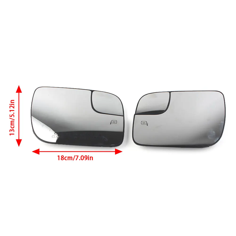 1 Pc Door Side Wing Heating Rearview Mirror Glass Replacement For Ford Explorer 2011 2012 2013 2014 2015 2016 2017 2018 2019