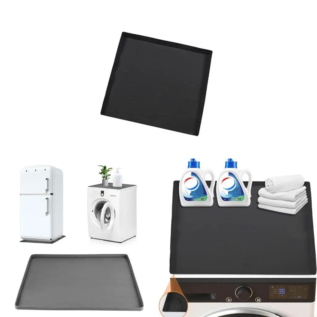 F92F MATS SILICONE 23.62x23.62 pouces machine à laver avec des caractéristiques non glissantes pour le