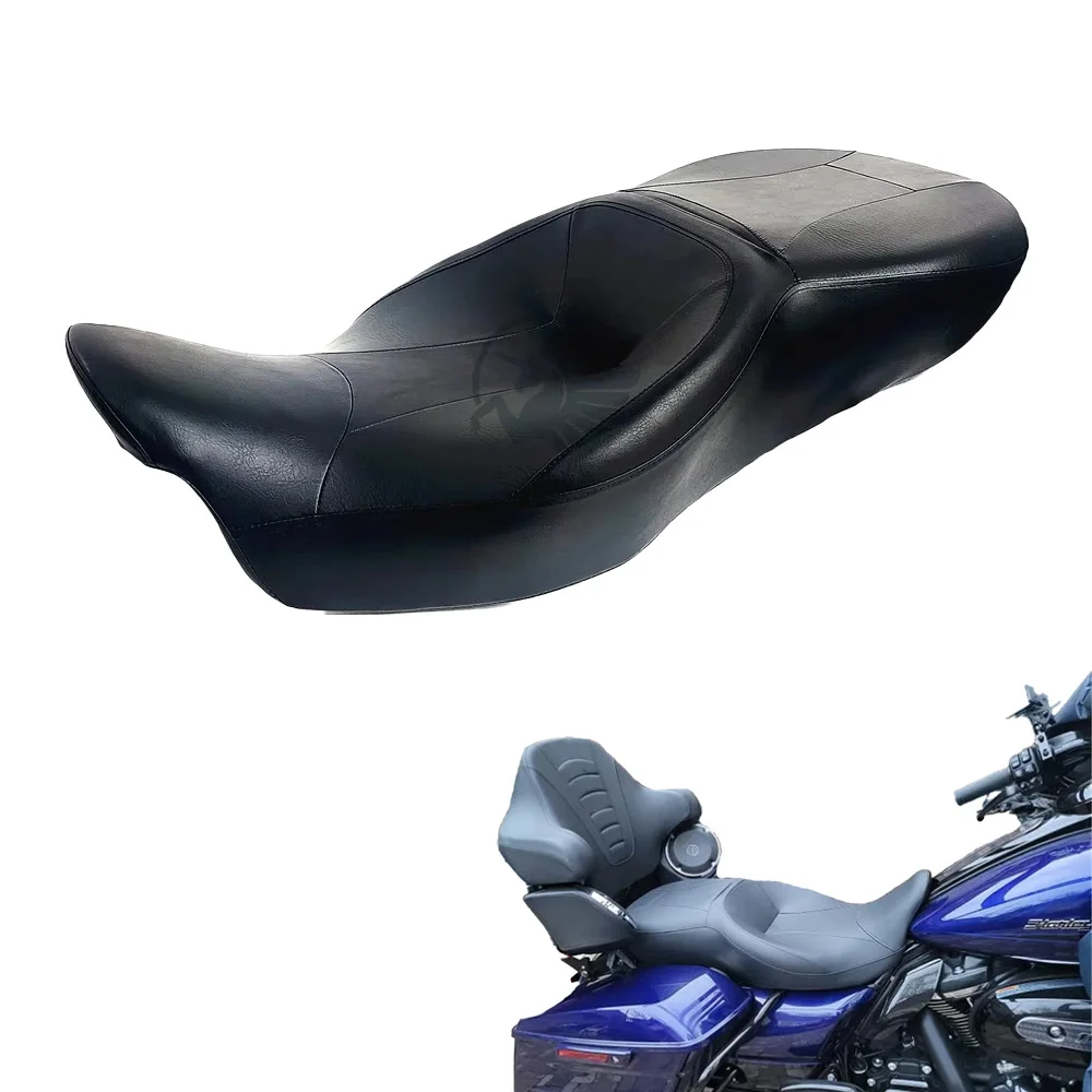 

Hammock Seats for Harley Touring CVO Electra Ultra Street Glide Road King Motorcycle Double Two Up Seat Cushions 14-21