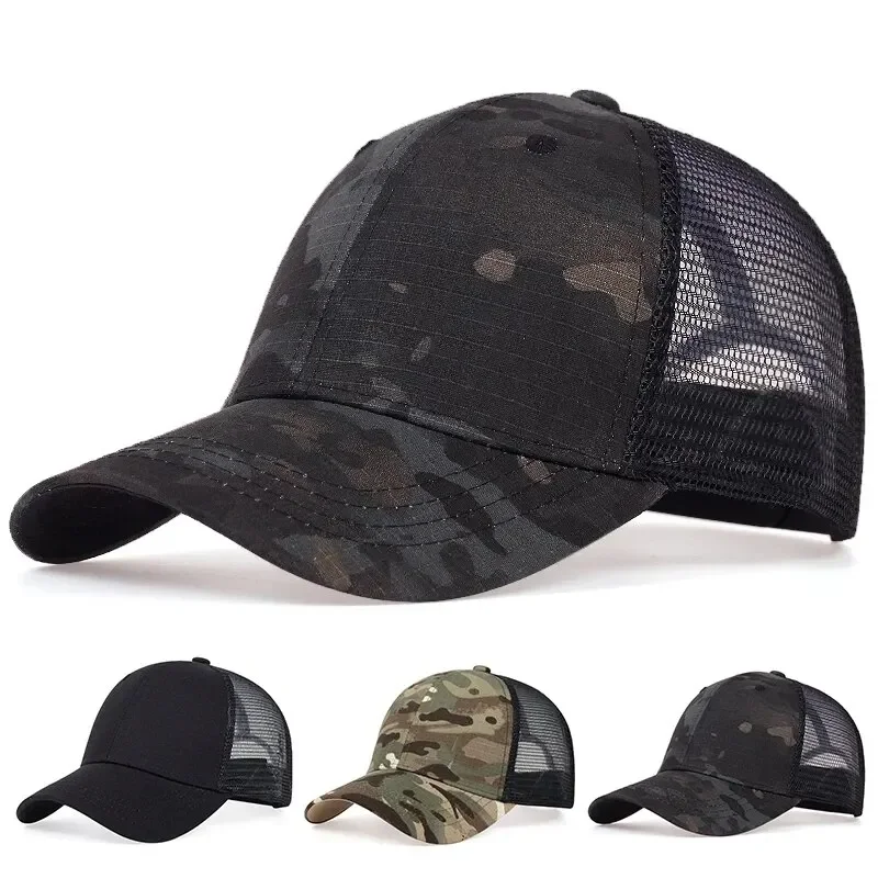 

Unisex Solid Color Plaid Fabric Baseball Net Caps Spring and Summer Outdoor Adjustable Casual Hats Sunscreen Hat